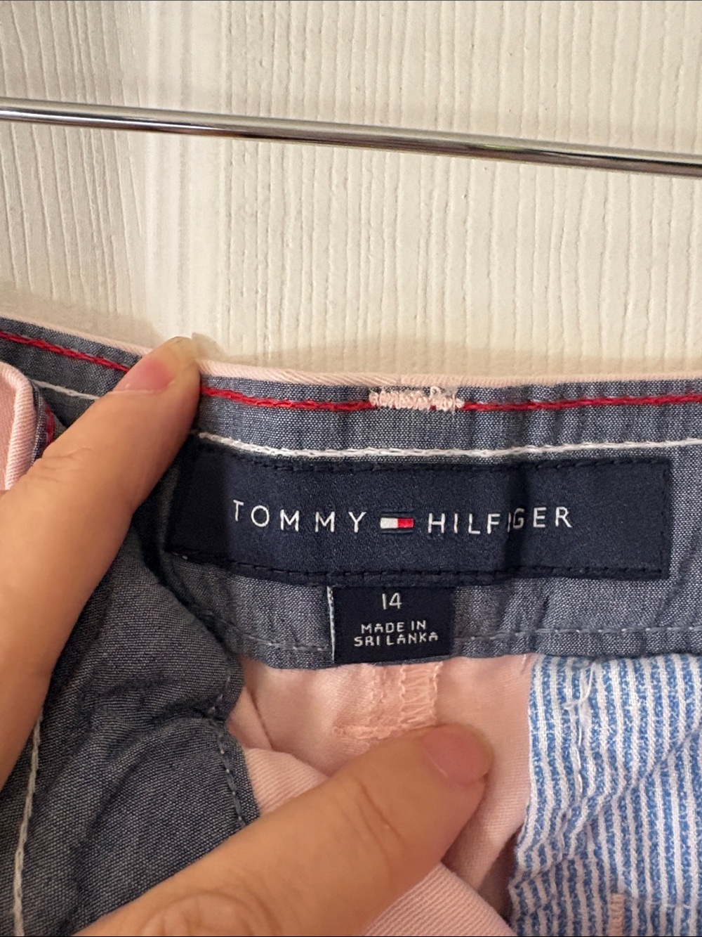 Tommy Hilfiger Pale Pink Classic Shorts - Picture 3 of 12